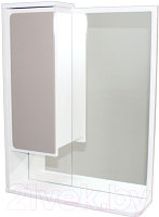 Шкаф с зеркалом для ванной СанитаМебель Этна 17.550