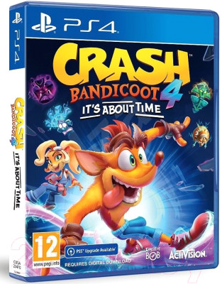 Игра для игровой консоли PlayStation 4 Crash Bandicoot 4. It s About Time / 78546RU - фото 1 - id-p224075786