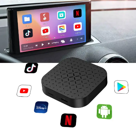 CarPlay Android Auto мультимедиа навигационный адаптер для магнитол на Android 11 (2/16gb/WIFI)