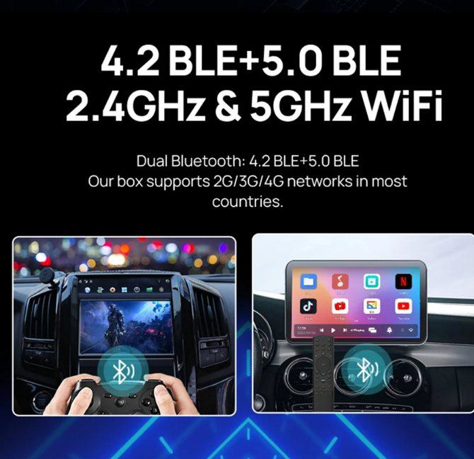 CarPlay Android Auto мультимедиа навигационный адаптер для магнитол на Android 11 (2/16gb/WIFI) - фото 9 - id-p224019597
