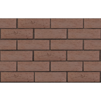 Клинкер фасадный коричневый "Мюнхен", поверхность береста - фото 8 - id-p224077905