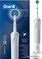 Электрическая зубная щетка Oral-B Vitality Pro D103.413.3 Cross Action Protect X Clean White 4210201427209