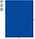 Папка-короб на резинке Бюрократ -BA40/07BLUE пластик 0.7мм корешок 40мм A4 синий, фото 3