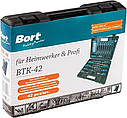 Универсальный набор инструментов Bort BTK-42 (42 предмета), фото 5