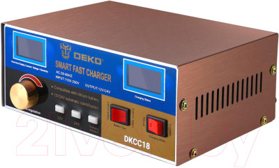 Зарядное устройство для аккумулятора Deko DKCC18 / 051-8054 - фото 1 - id-p224086700