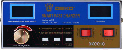 Зарядное устройство для аккумулятора Deko DKCC18 / 051-8054 - фото 2 - id-p224086700