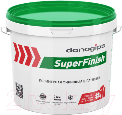 Шпатлевка готовая Danogips SuperFinish - фото 1 - id-p224081036