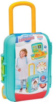 Набор доктора детский Dede Candy&Ken Мини-больница в чемодане на колесах / 03482 - фото 5 - id-p222937674