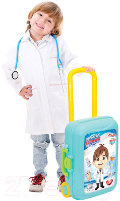 Набор доктора детский Dede Candy&Ken Мини-больница в чемодане на колесах / 03482 - фото 4 - id-p222937674