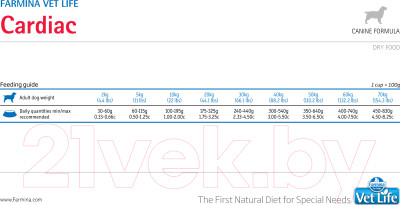 Сухой корм для собак Farmina Vet Life Cardiac - фото 4 - id-p224093831