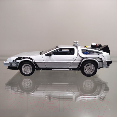 Масштабная модель автомобиля Welly DeLorean DMC-12 Назад в будущее / 22441FV-GW - фото 7 - id-p224090751