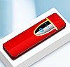 Электронная USB зажигалка LIGHTER Smoking Set Бордовый, фото 5