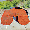 Подушка надувная под голову для путешествий Travel Selectionмаска для сна Оранжевая, фото 8