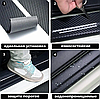Защитные наклейки на пороги автомобиля / Накладки самоклеящиеся 4 шт. TOYOTA, фото 10
