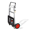 Тележка багажная с телескопической ручкой, складная / Грузоподъемность 100 кг., полиуретановые колеса, фото 8