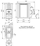 Печь для бани Теплодар Сахара 24 ЛКП (2.0), фото 4