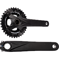 Шатуны PROWHEEL фрезер. алюм 2зв смен., 26/36зуб, 175мм, 5-351202, 11ск. полая ось, Q-factor 176мм