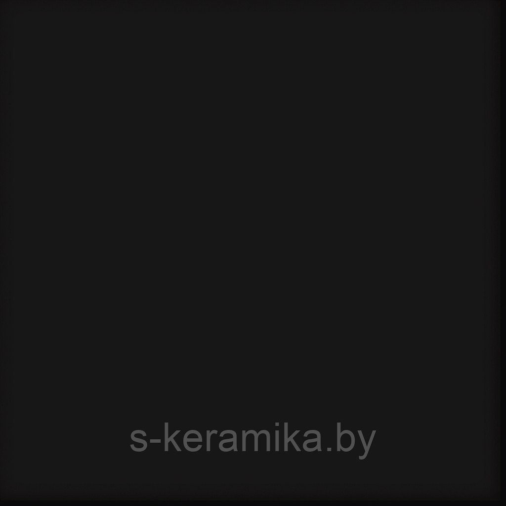 EURO CERAMICA КЕРАМОГРАНИТ MONOCOLOR SUPER BLACK 60х60 ЕВРО КЕРАМИКА ЧЕРНЫЙ МАТОВЫЙ - фото 1 - id-p224097019