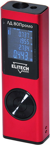 Лазерный дальномер ELITECH ЛД 80 Промо - фото 1 - id-p224095537