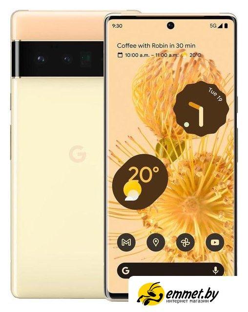 Смартфон Google Pixel 6 Pro 12GB/128GB (желтый) - фото 1 - id-p224097570