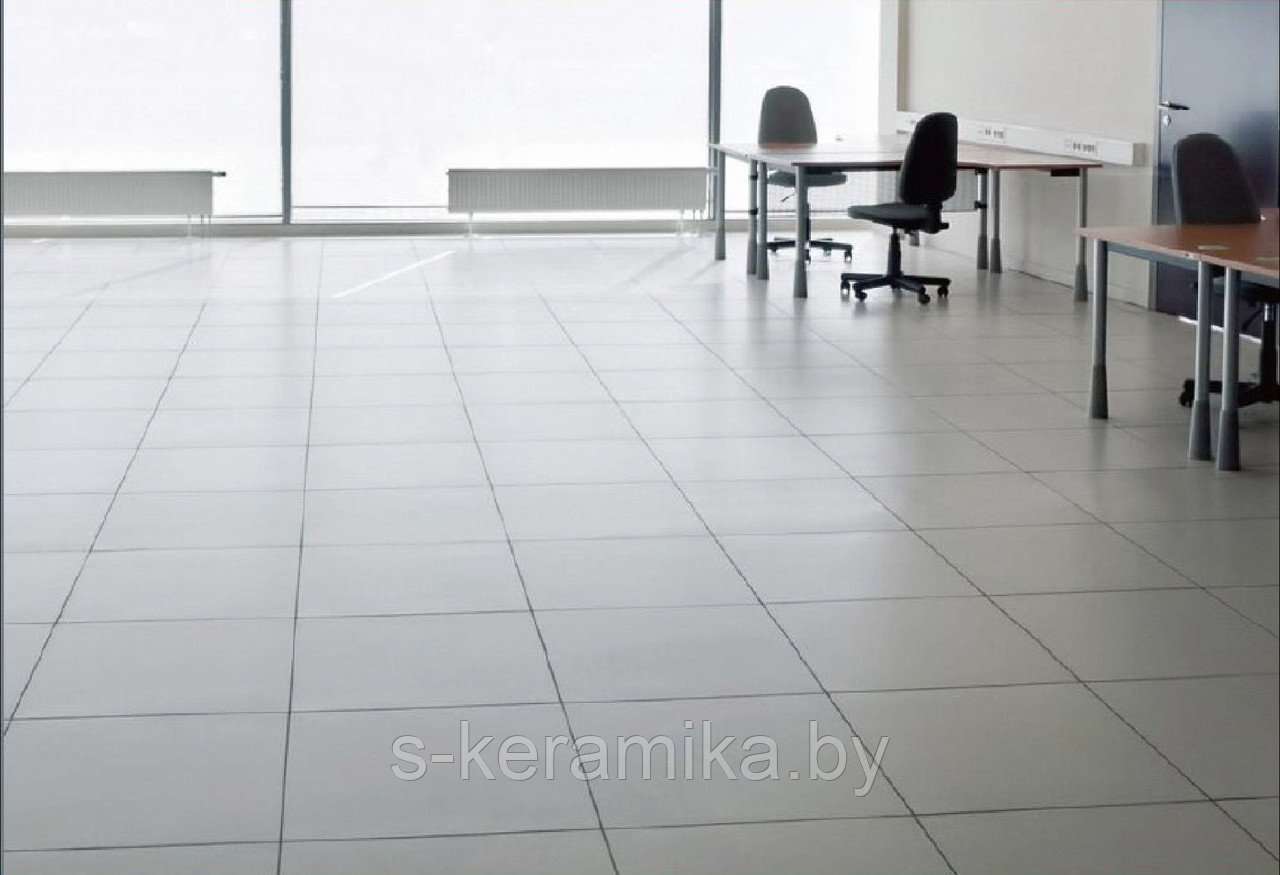 EURO CERAMICA КЕРАМОГРАНИТ MONOCOLOR GRAY 60х60 ЕВРО КЕРАМИКА СЕРЫЙ МАТОВЫЙ - фото 3 - id-p224097591