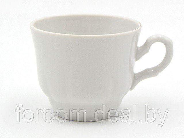 Чашка чайная 250 см3 "Тюльпан" (Белое изделие) cорт 1 - фото 1 - id-p224095020