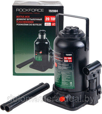 Бутылочный домкрат RockForce RF-T92004(DS) 20т