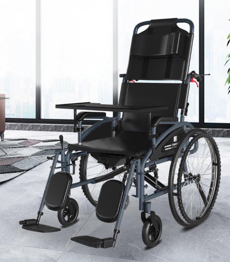 Инвалидная коляска с поддержкой головы и спины AT52315 - фото 3 - id-p224098419