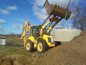 Экскаватора-погрузчика. New Holland B115b. Демонтаж домов, сооружений, складов., фото 2