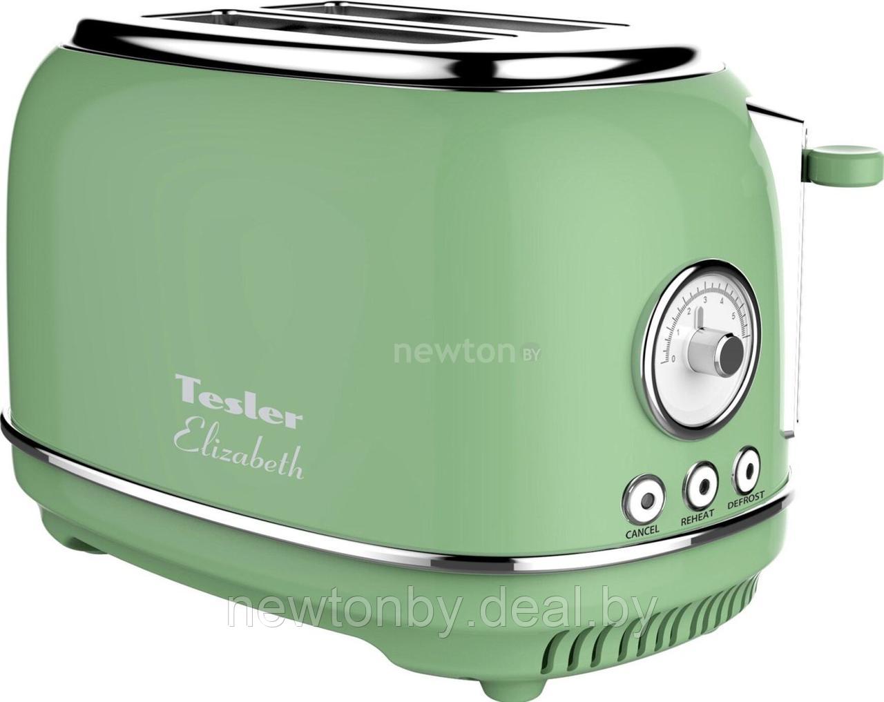 Тостер Tesler Elizabeth TT-245 (зеленый) - фото 1 - id-p224098152