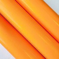 Пленка матовая "Сатин", 50 см*10 м, оранжевый