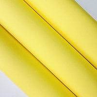 Пленка матовая "Сатин", 50 см*10 м, желтый