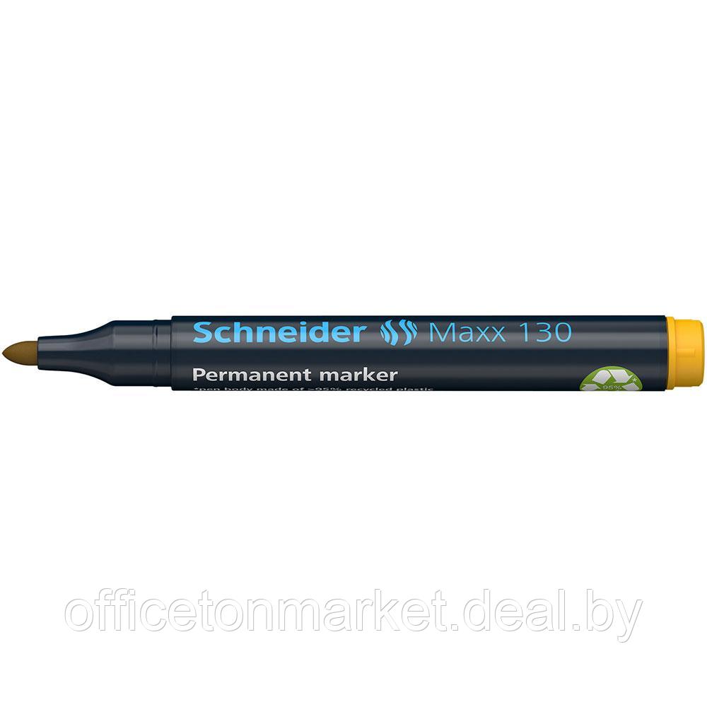 Маркер перманентный "Schneider Maxx 130", желтый - фото 5 - id-p222974779