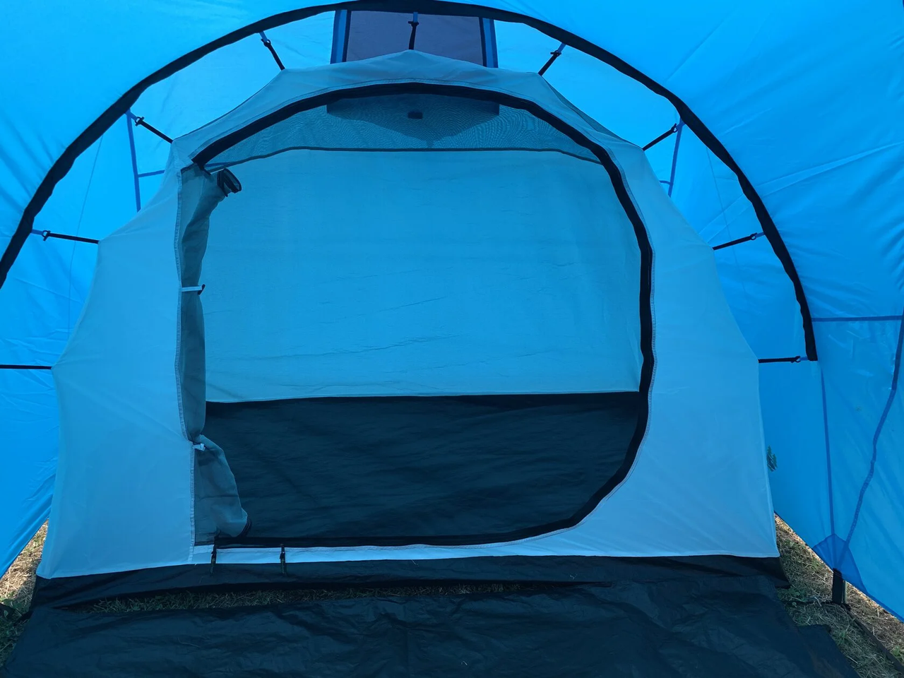 Палатка туристическая 4-х местная MirCamping (145+210+145) х 230 х 200см арт.1910-4 - фото 2 - id-p224078071