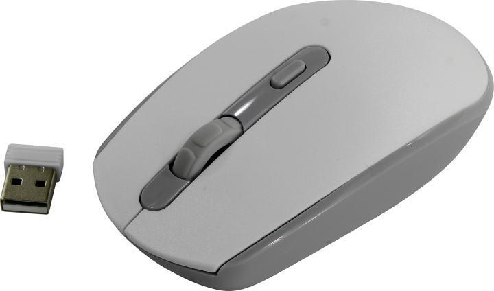 Манипулятор SmartBuy Wireless Optical Mouse SBM-280AG-WG (RTL) USB 4btn+Roll беспроводная - фото 1 - id-p224099036