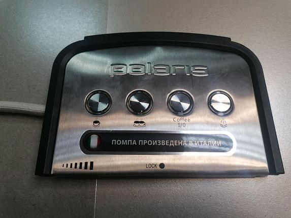 Лицевая панель с кнопками для кофеварки Polaris PCM1516E (Разборка), фото 2