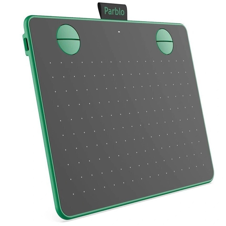 Графический планшет Parblo A640 V2 (зеленый) - фото 2 - id-p224098861
