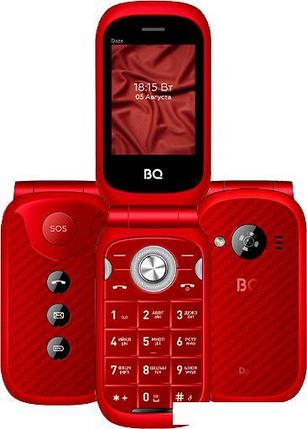 Кнопочный телефон BQ-Mobile BQ-2451 Daze (красный), фото 2