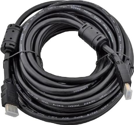 Кабель Ningbo HDMI-V1.4-10-NY-BR HDMI - HDMI (10 м, черный), фото 2