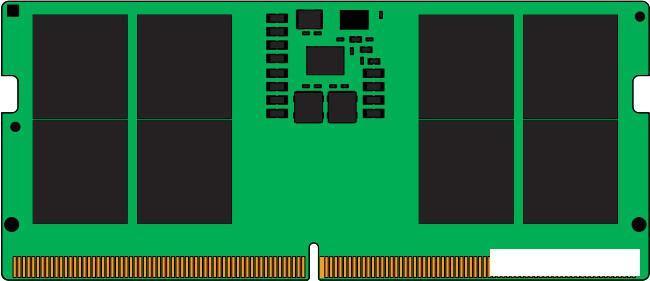 Оперативная память Kingston 16ГБ DDR5 SODIMM 5600 МГц KVR56S46BS8-16, фото 2