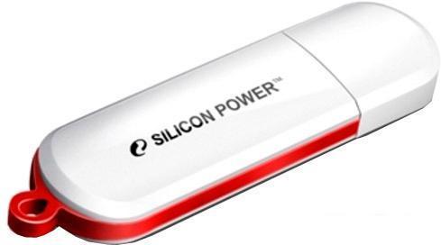 USB Flash Silicon-Power LuxMini 320 White 64GB (SP064GBUF2320V1W), фото 2