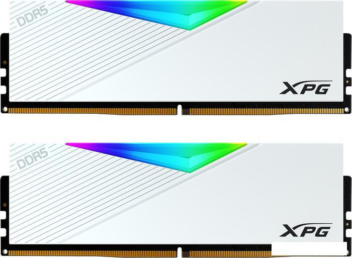 Оперативная память ADATA XPG Lancer RGB 2x16ГБ DDR5 7200МГц AX5U7200C3416G-DCLARWH - фото 1 - id-p223995185