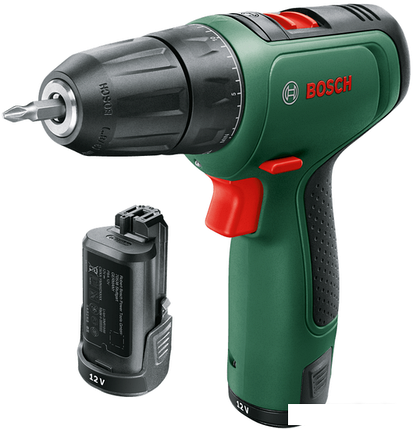 Дрель-шуруповерт Bosch EasyDrill 1200 06039D3007 (с 2-мя АКБ, кейс), фото 2