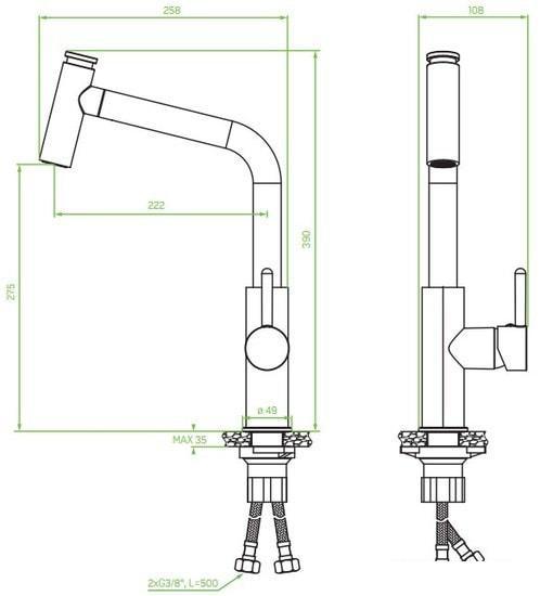 Смеситель Laveo Toro BAX 069D - фото 2 - id-p223775583