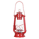 Керосиновая лампа декоративная красный 14х18х30 см RISALUX, фото 10
