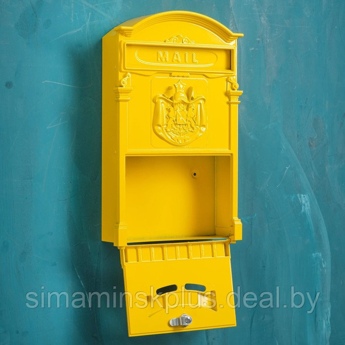 Ящик почтовый №4010, Желтый - фото 3 - id-p224099538