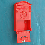 Ящик почтовый №4010, Красный, фото 2