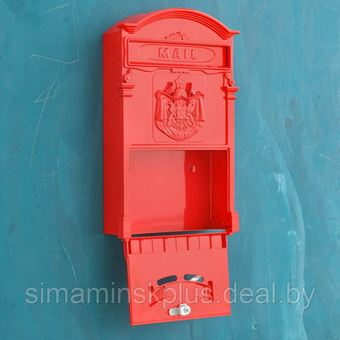 Ящик почтовый №4010, Красный - фото 2 - id-p224099539