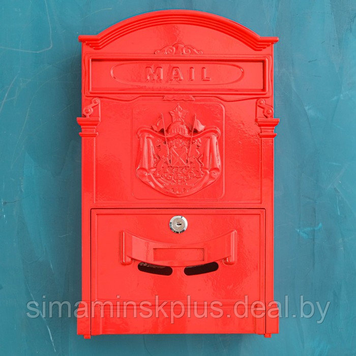 Ящик почтовый №4010, Красный - фото 3 - id-p224099539