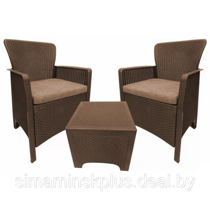 Комплект мебели Maryland, цвет венге, цвет подушки МИКС - фото 1 - id-p224099545
